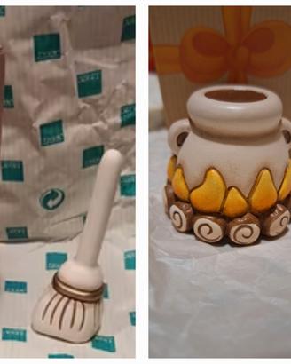 Thun focolare + scopina presepe classico