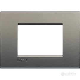 Placca Bticino LNA4803AE metallo NUOVA