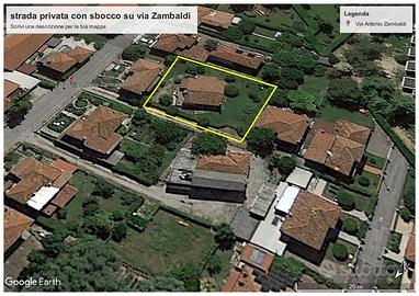 Casa singola con giardino 200m.da centro storico