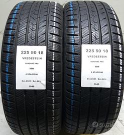 2 GOMME 225 50 18 VREDESTEIN A1940