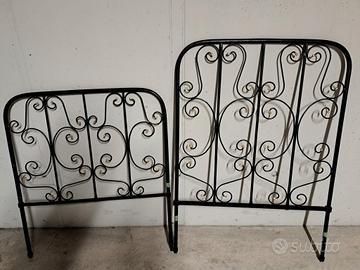 Testiera letto antica origine sarda 