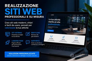 Realizzazione siti web professionali