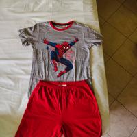 pigiama spiderman bambino 