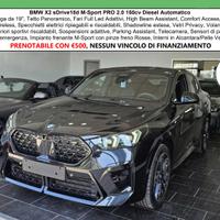 BMW X2 M-Sport PRO Camera Tetto Navi PDC NEW MODEL