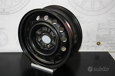 ALFA ROMEO SPIDER CINQUE CERCHI ACCIAIO 5,5X14 TUB