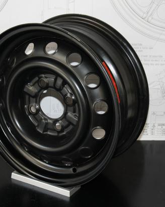 ALFA ROMEO SPIDER CINQUE CERCHI ACCIAIO 5,5X14 TUB