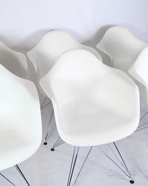 Poltrona design EIFFEL gambe acciaio inox