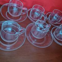 Tazzine da caffè in vetro