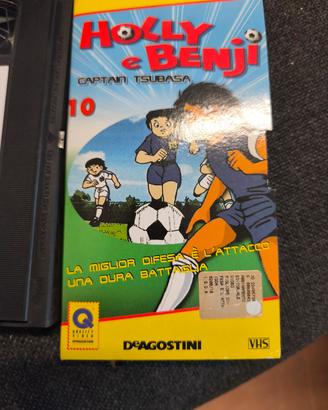 Lotto VHS Holly e Benji 