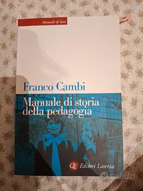 Manuale di storia della Pedagogia di Franco Cambi