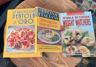 N. 3 libri di cucina vari nuovi