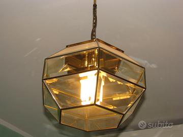 Lampadario anni 70 modernariato