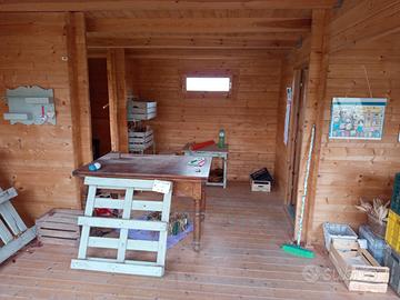 casetta in legno