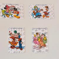Set 4 schede telefoniche Disney Le Coppie d’Autore