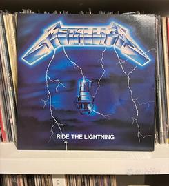 Metallica Ride the Lightning vinile