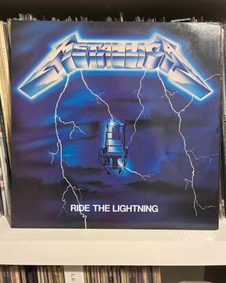 Metallica Ride the Lightning vinile