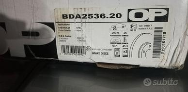 Dischi freno Opel Astra j  chevrolet cruze