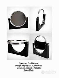 Specchio Double face design Angelo MANGIAROTTI 