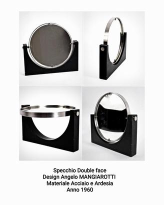 Specchio Double face design Angelo MANGIAROTTI 