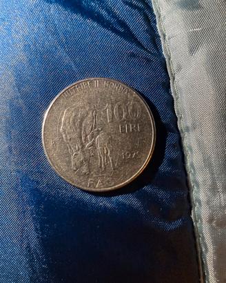 Moneta 100 Lire 1979 FAO