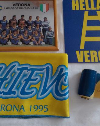lotto cimeli vintage calcio Verona hellas