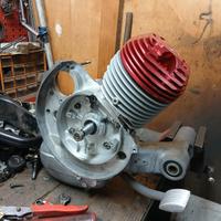 Blocco motore completo vespa parmakit 135 sp 09