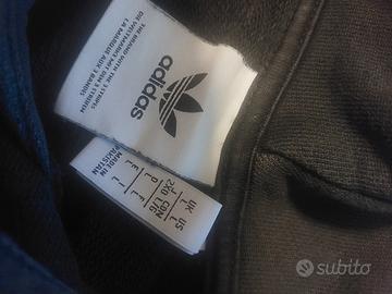 felpa nera Adidas