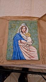 quadro madonna con bambino