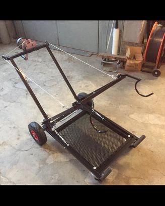 Carrello per go kart Dalmi semiautomatico