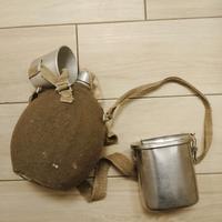 borraccia militare e gavettino