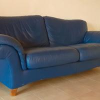 Divano in pelle 2 posti