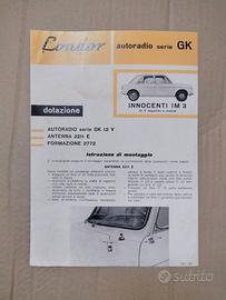 Manuale Condor autoradio serie GK