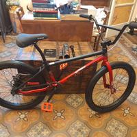 BMX GT Pro Series 24" Wheelie bike Red