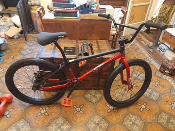 BMX GT Pro Series 24" Wheelie bike Red