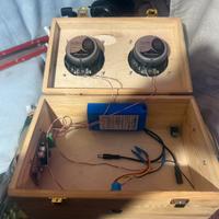 Cassa bluetooth artigianale in legno