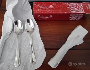 Cucchiaini da caffè in acciaio