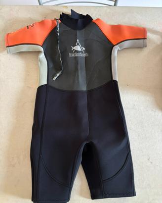 Muta shorty Technisub e giubbotto di salvataggio