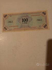 Biglietto 100 lire Allied Military Currency 1943