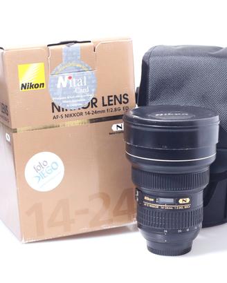 OBIETTIVO NIKON AF-S 14-24 MM F/2.8 G ED. N. NITAL