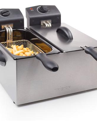 Friggitrice doppia da 6 L