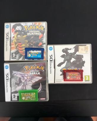 GIOCHI POKEMON NINTENDO& GAMEBOY