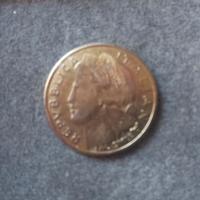 Moneta 1 lira (arancia) del 1946