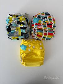 Pannolini lavabili Charlie Banana cotone/canapa