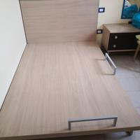 letto robusto 1piazza e 1/2, stile giapponese 