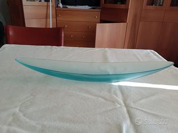 Barca in vetro di murano Venini