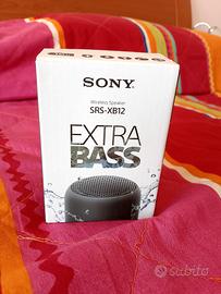 Sony SRS-XB12 EXTRA BASS  - IP67 16h batteria 35€