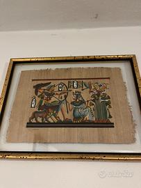 Quadro con papiro non spedisco