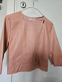 giacca pelle bambina