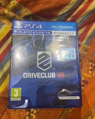 Driveclub vr ps4