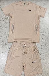 Completo nike beige uomo